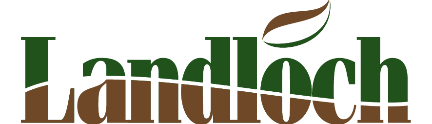 Landloch Logo brown green